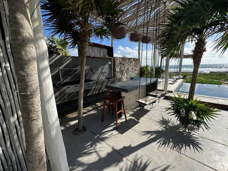 Tulum Beachfront Villa I'Ik By Casa Xuul Tulum Exterior photo